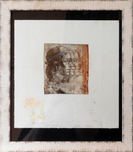 Dívka s modrou stuhou